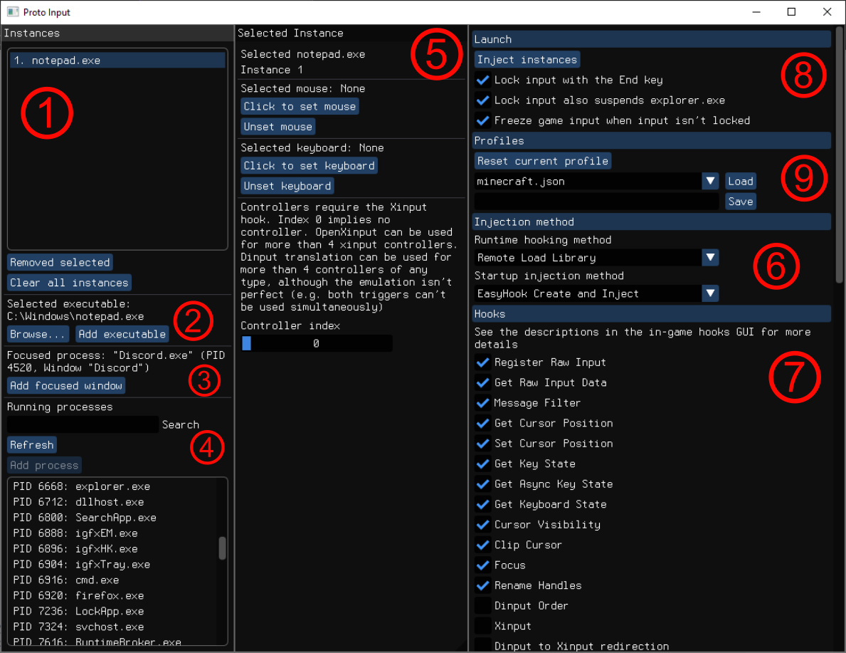 Proto Input Host